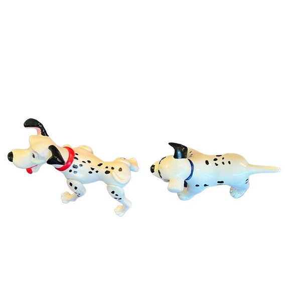 Disney 101 Dalmations Pongo and Puppy Figures Collectible Toy Vintage 90’s - Picture 4 of 7
